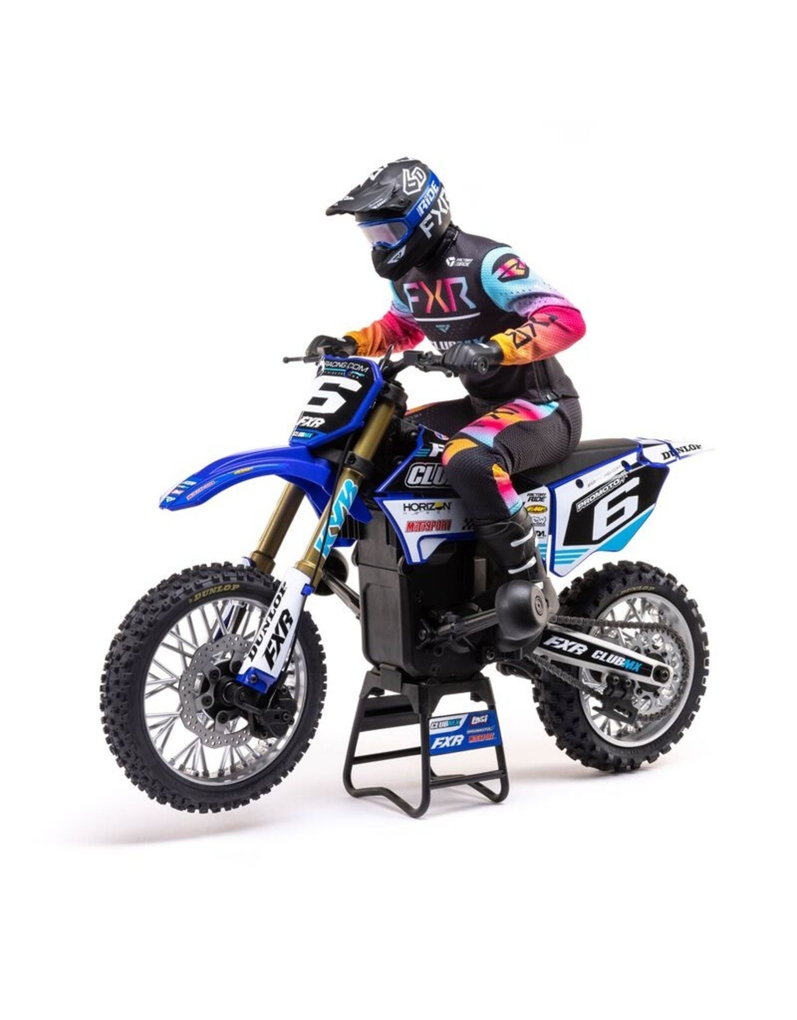 Losi LOS06000T2 Promoto-MX 1/4 Motorcycle RTR, ClubMX BLUE