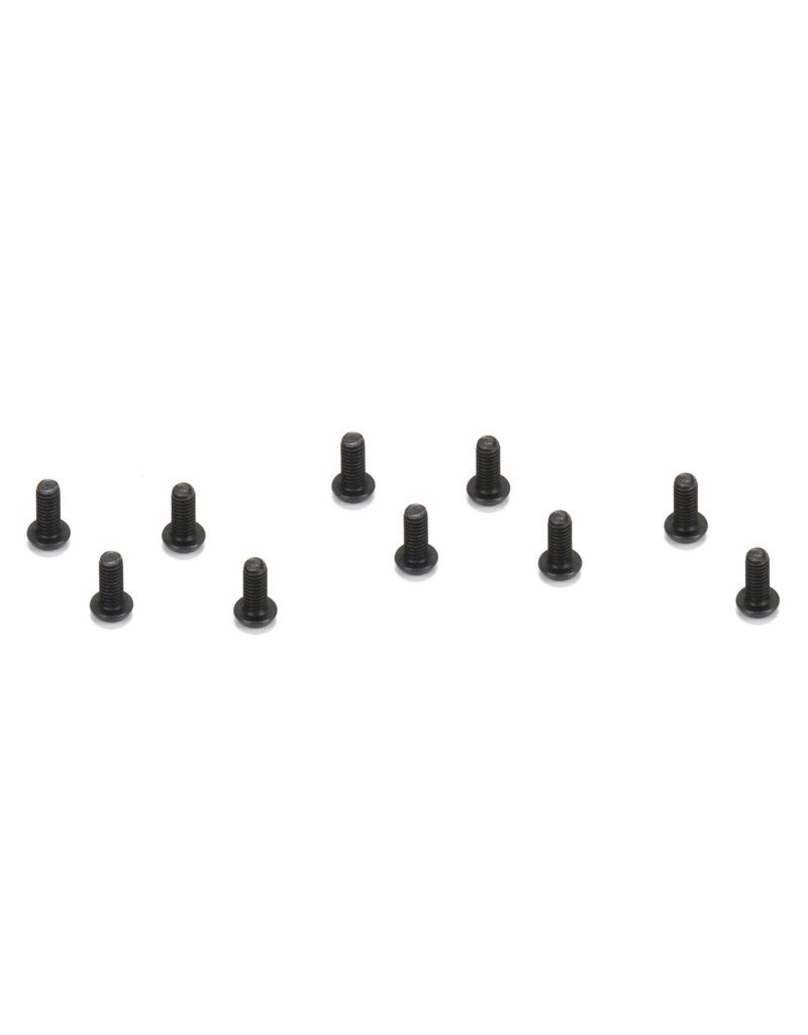 team losi racing TLR235006 Button Head Screws, M2.5 x 8mm (10)