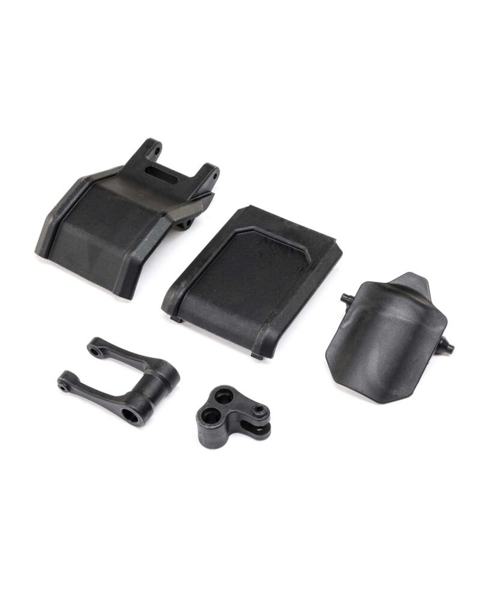 Losi LOS264001 Pull Rod, Knuckle & Skid Plates: Promoto-MX