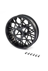 Losi LOS46001 Rear Wheel Set, Black: Promoto-MX