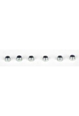 team losi racing TLR6312 Locknut, M2.5 x .45 x 5mm (6)