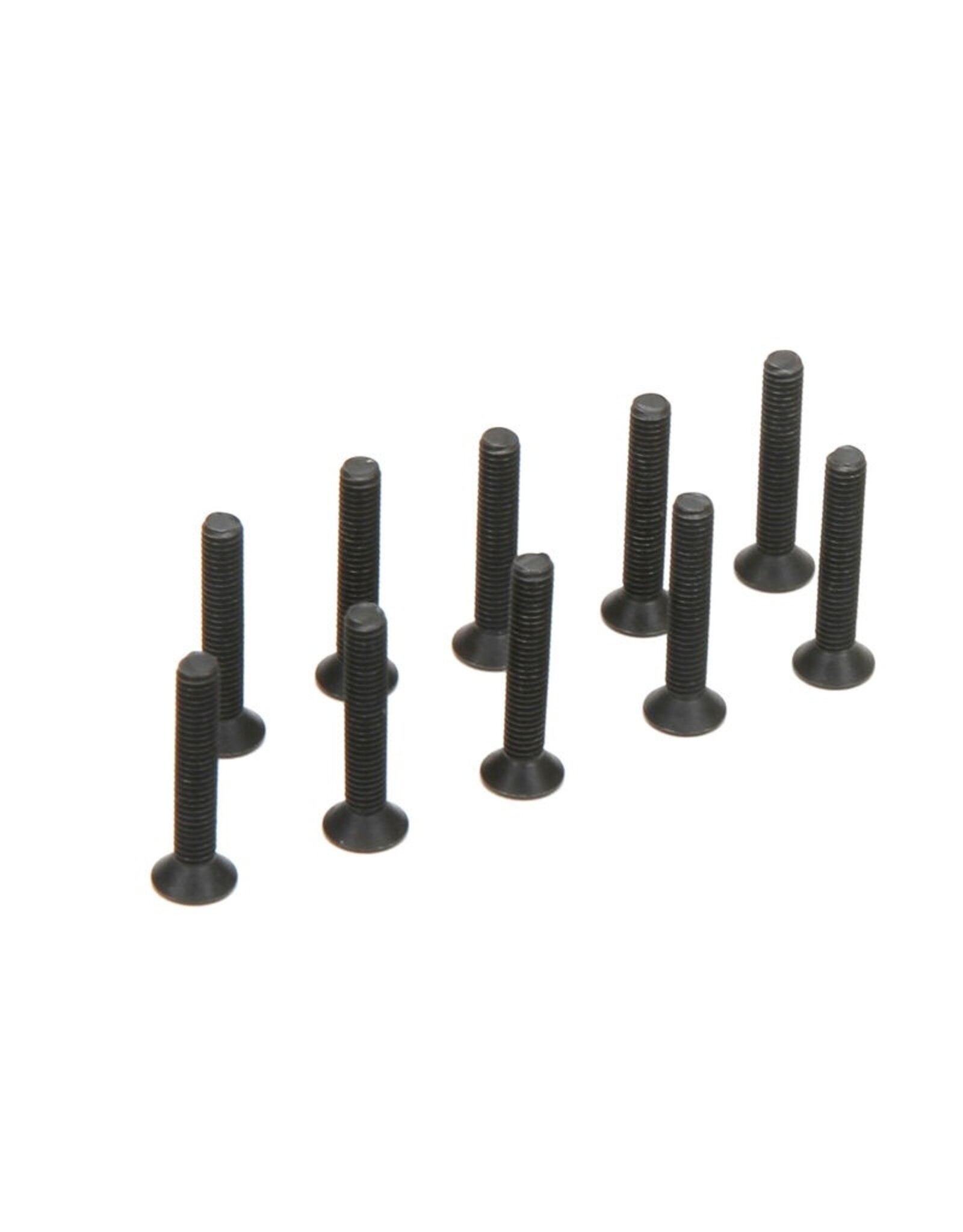 team losi racing TLR235005 Flat Head Screws, M3 x 18mm (10)