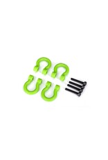 Traxxas TRA8234-GRN BUMPER D-RING GREEN FRONT/REAR
