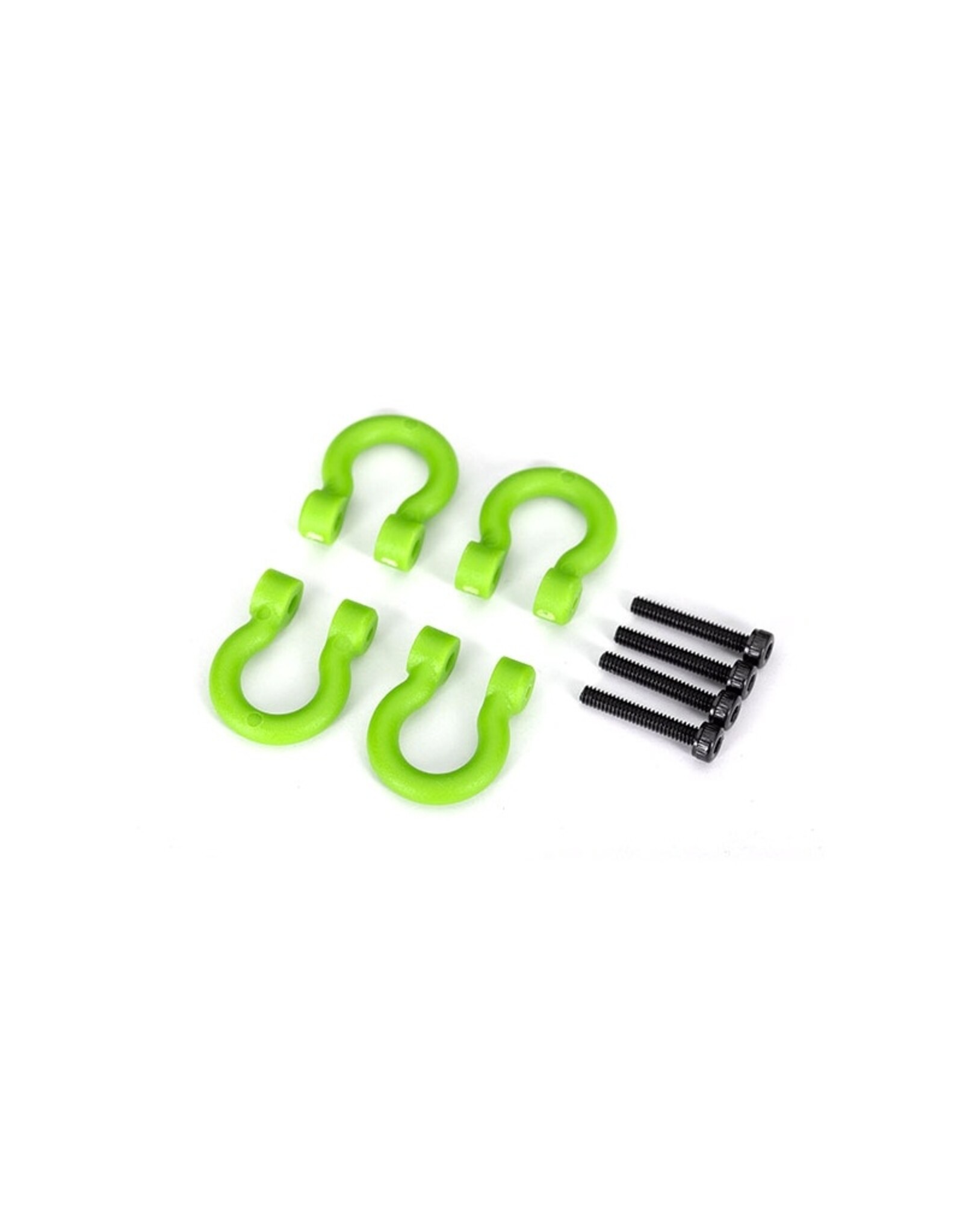 Traxxas TRA8234-GRN BUMPER D-RING GREEN FRONT/REAR