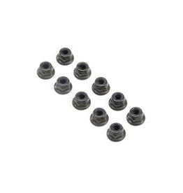 team losi racing TLR245017 M4 Flanged Lock Nuts (10)