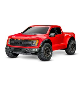 Traxxas TRA101076-4 Ford Raptor R: 4X4 VXL 1/10 Scale 4X4 Brushless Replica Truck RED