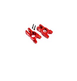 Traxxas TRA9552R CARRIER STUB AXLE ALUM RED L/R