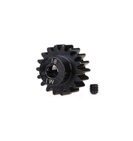 Traxxas TRA6491R PINION 18-T 1.0 MP MACHINED