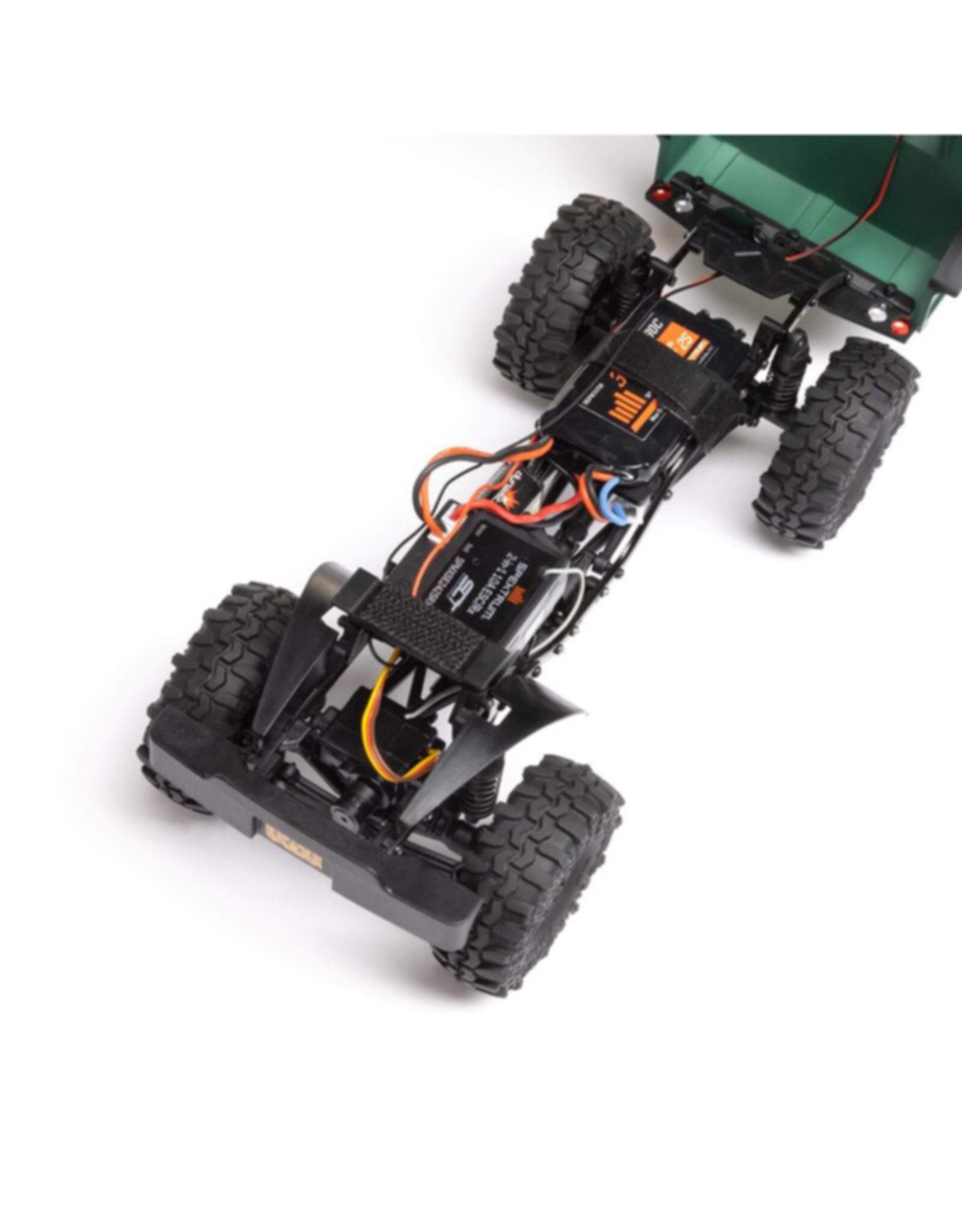 Axial AXI00007T1 SCX24 4WD 4 Door Dodge Power Wagon, Orange