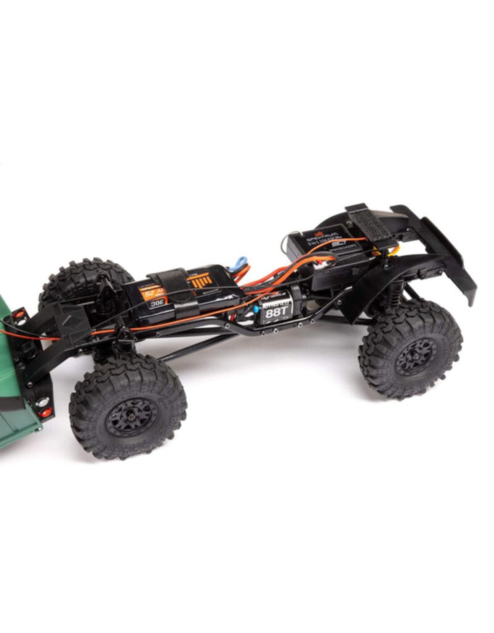 Axial AXI00007T1 SCX24 4WD 4 Door Dodge Power Wagon, Orange