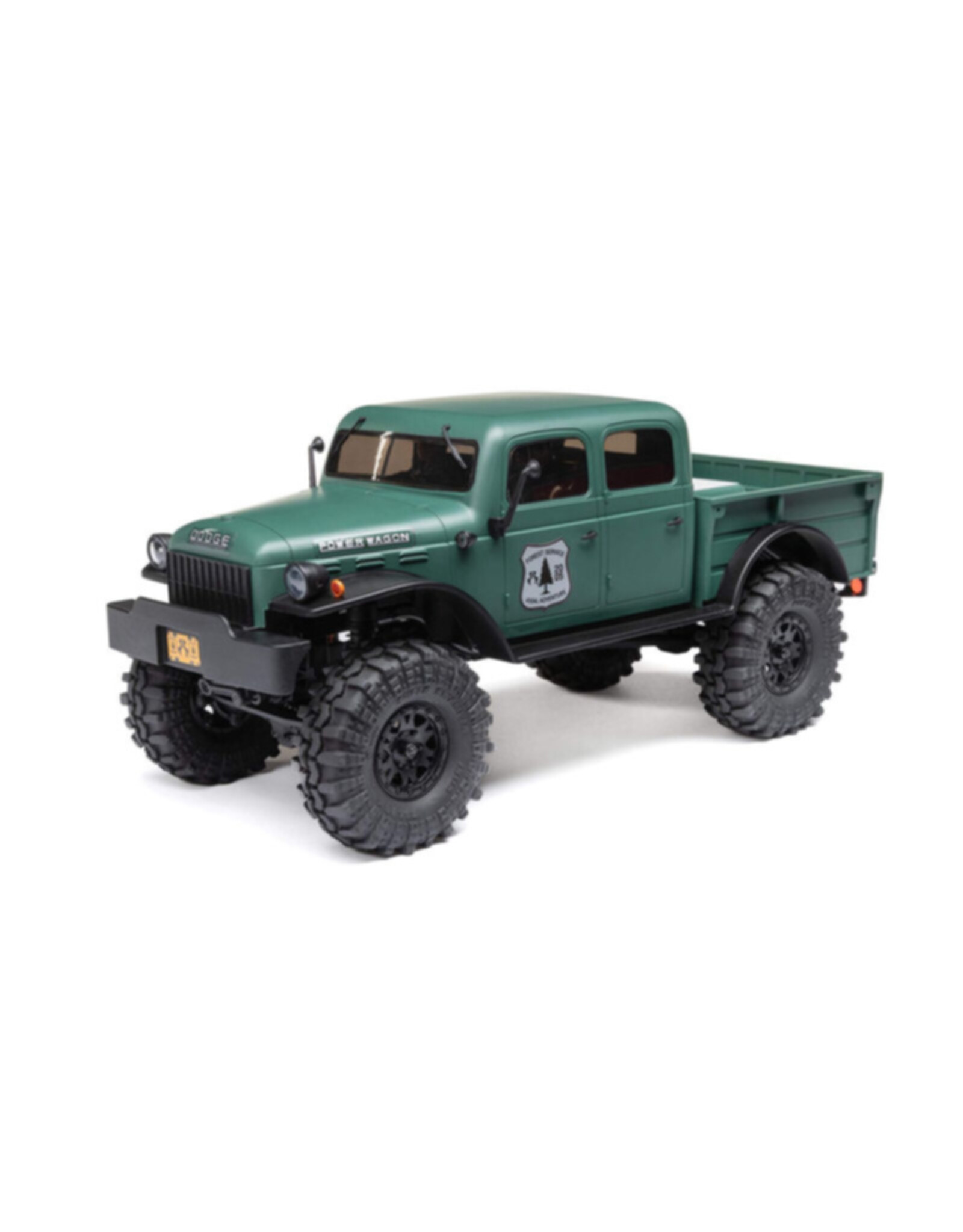 Axial AXI00007T2 SCX24 4WD 4 Door Dodge Power Wagon, Green