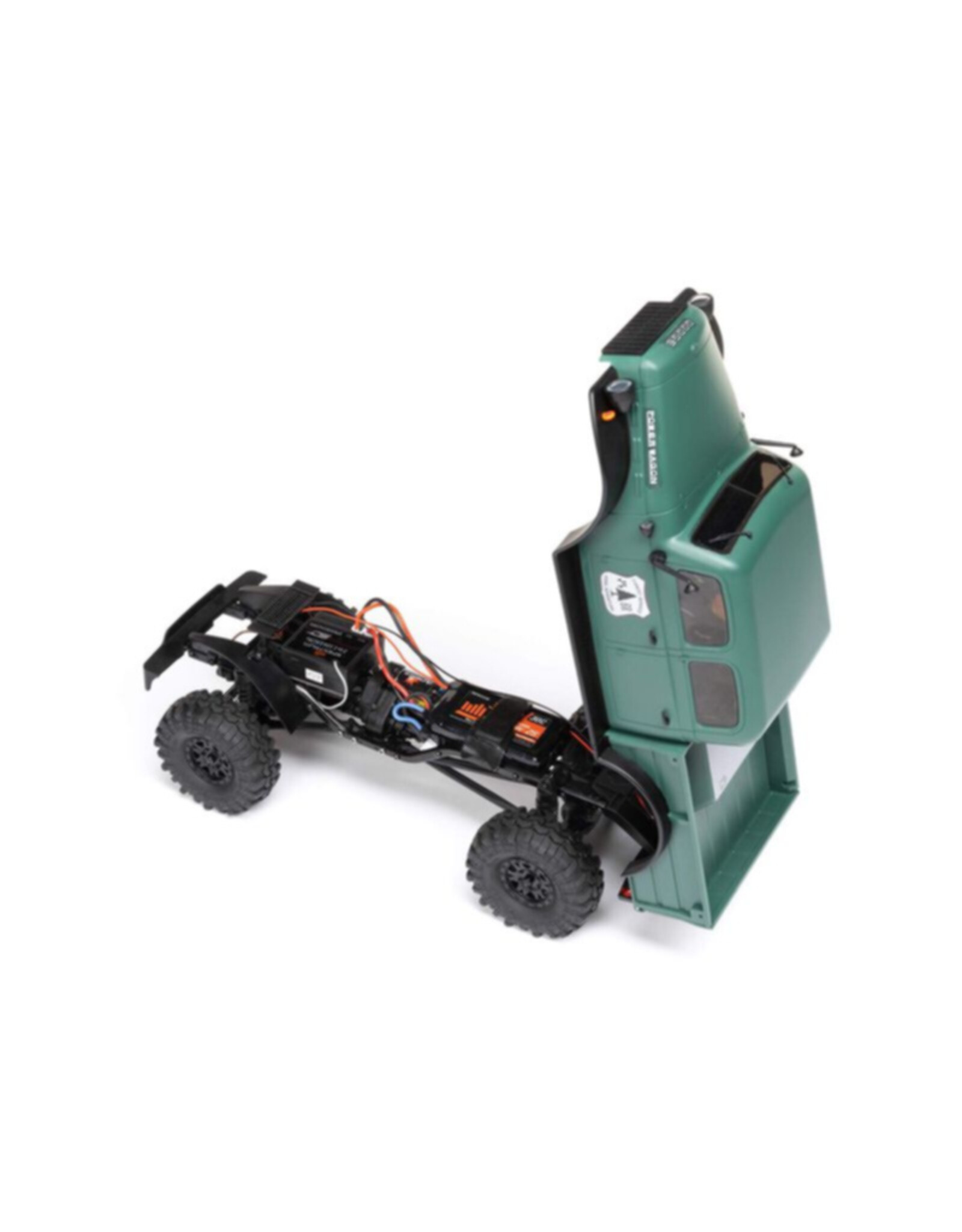 Axial AXI00007T2 SCX24 4WD 4 Door Dodge Power Wagon, Green