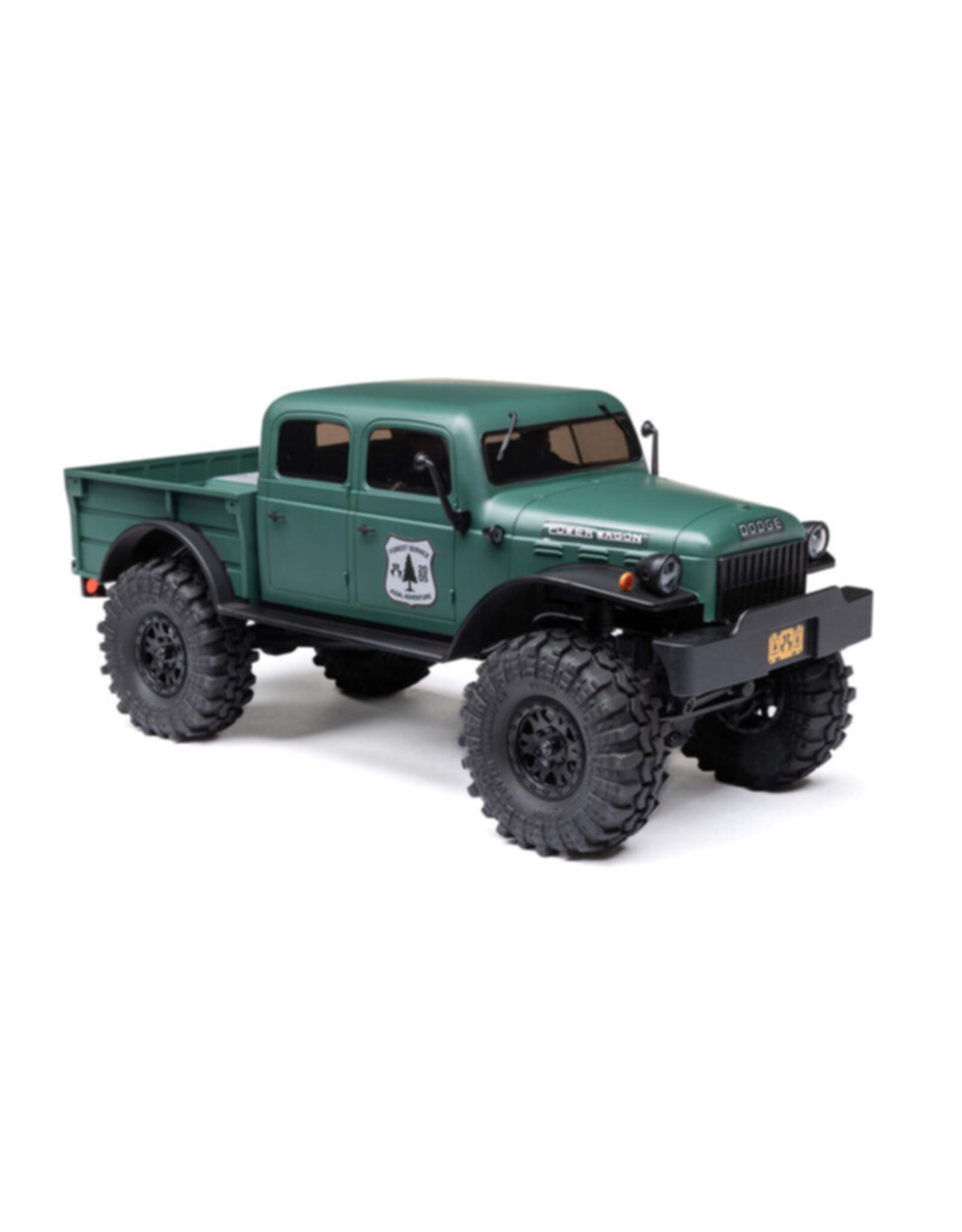 Axial AXI00007T2 SCX24 4WD 4 Door Dodge Power Wagon, Green