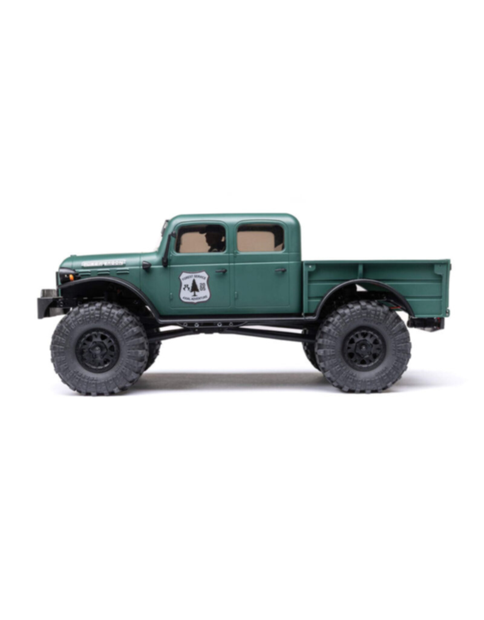 Axial AXI00007T2 SCX24 40's 4 Door Dodge Power Wagon, Green: 1/24 4WD-RTR