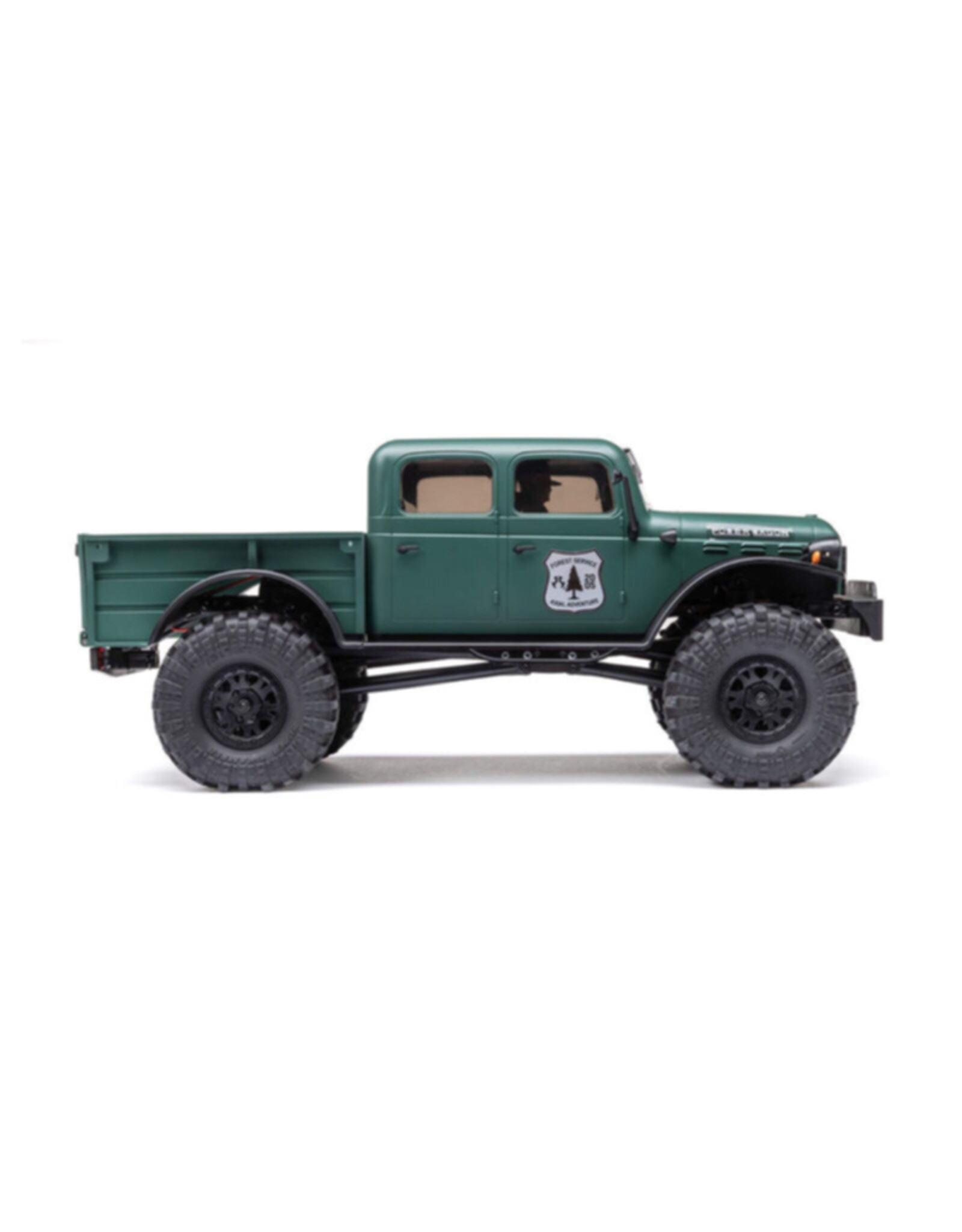 Axial AXI00007T2 SCX24 4WD 4 Door Dodge Power Wagon, Green