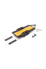 Axial AXI00009 SCX24 Flat Bed Vehicle Trailer with LED Taillights:1/24th