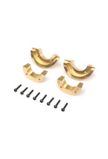 Axial AXI302004 Knuckle Weights, Brass 5.2g/9.2g (4): SCX24, AX24