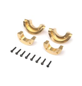 Axial AXI302004 Knuckle Weights, Brass 5.2g/9.2g (4): SCX24, AX24