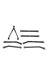 Hot Racing Aluminum High Clearance Link Set for 5.26 (133.7mm) Wheelbase: SCX24 C10, JLU, Bronco