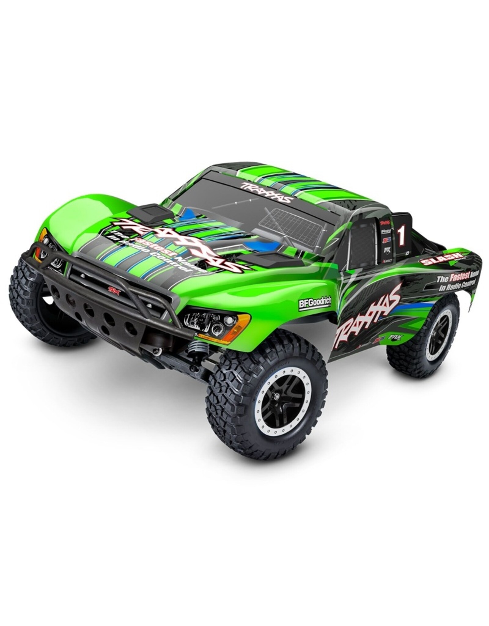 Traxxas TRA58134-4  Slash Brushless: 1/10 Scale 2WD Short Course Truck GRN
