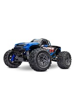 Traxxas TRA67154-4 Stampede 4X4 Brushless: 1/10 Scale 4WD Monster Truck BLUE
