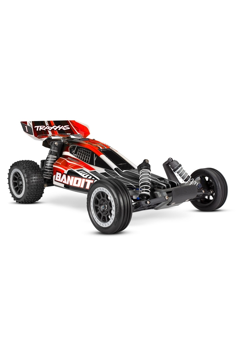 TRA24054-8 Bandit 1/10 Extreme Sports Buggy w/USB-C RED - HobbyQuarters