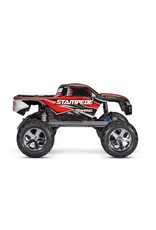 Traxxas TRA36054-8  Stampede: 1/10 Scale Monster Truck w/USB-C RED