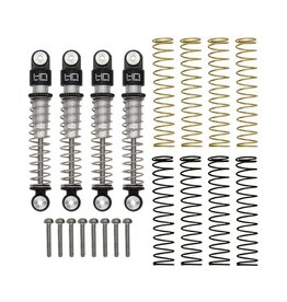 Hot Racing HRASXTF428LT		Aluminum Threaded Long Travel Shocks - Axial Scx24