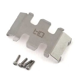 Hot Racing HRASXTF332C Stainless Steel Center Belly Skid Plate SCX24