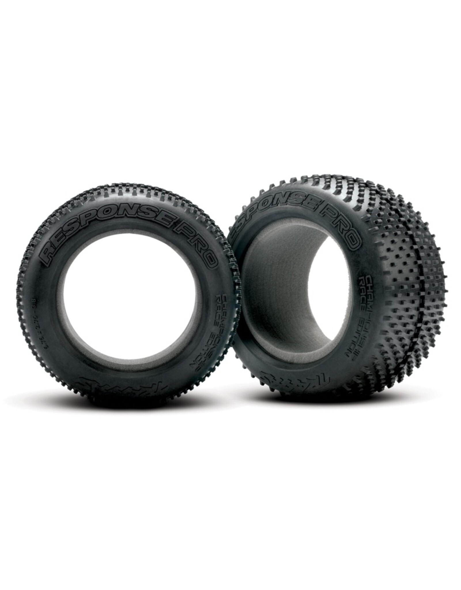 Traxxas Response 3.8"Tires/Foam Inserts(2):Revo2008,E-Revo
