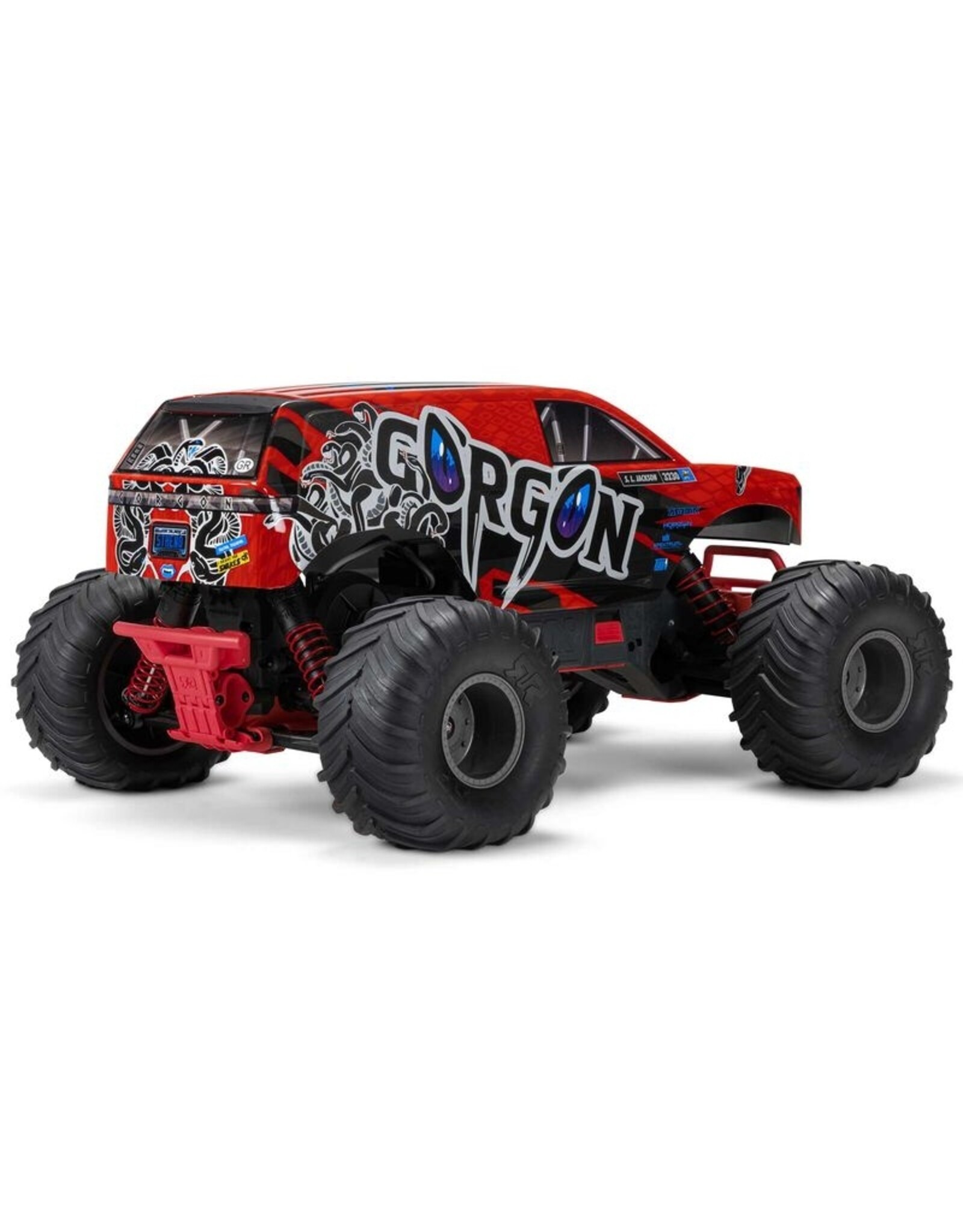 Arrma ARA3230ST2 GORGON 2wd MT 1/10 RTR Smart 3300 7C S120 USB Red