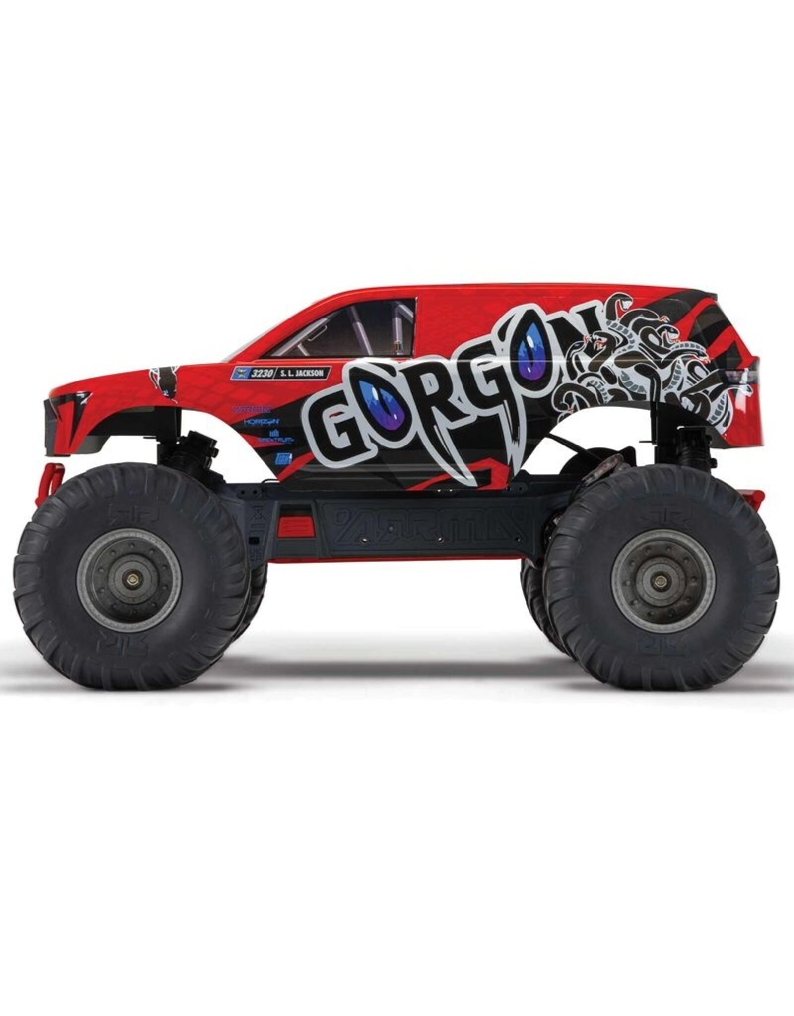 Arrma ARA3230ST2 GORGON 2wd MT 1/10 RTR Smart 3300 7C S120 USB Red