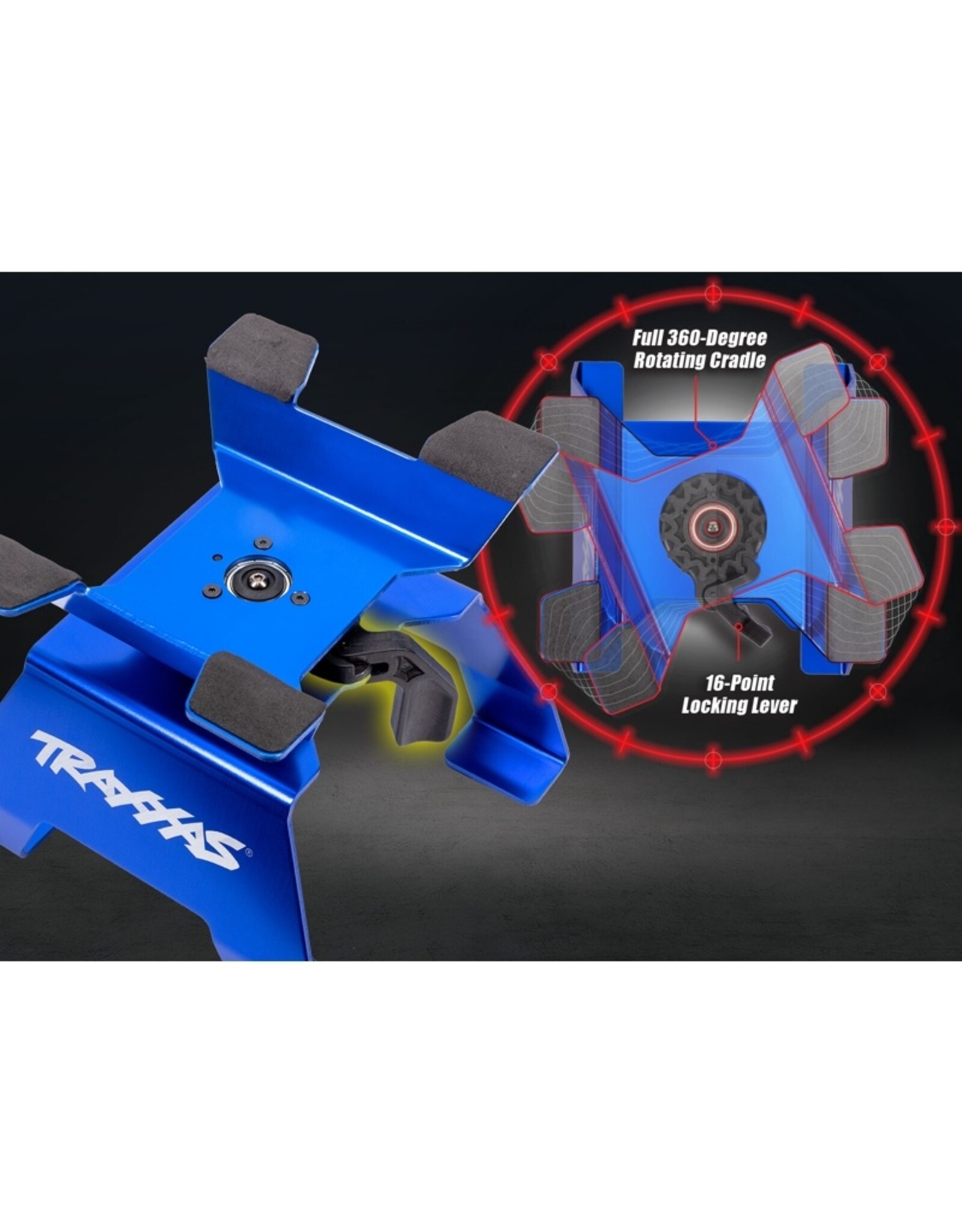 Traxxas TRA8796-BLUE RC CAR/TRUCK STAND BLUE