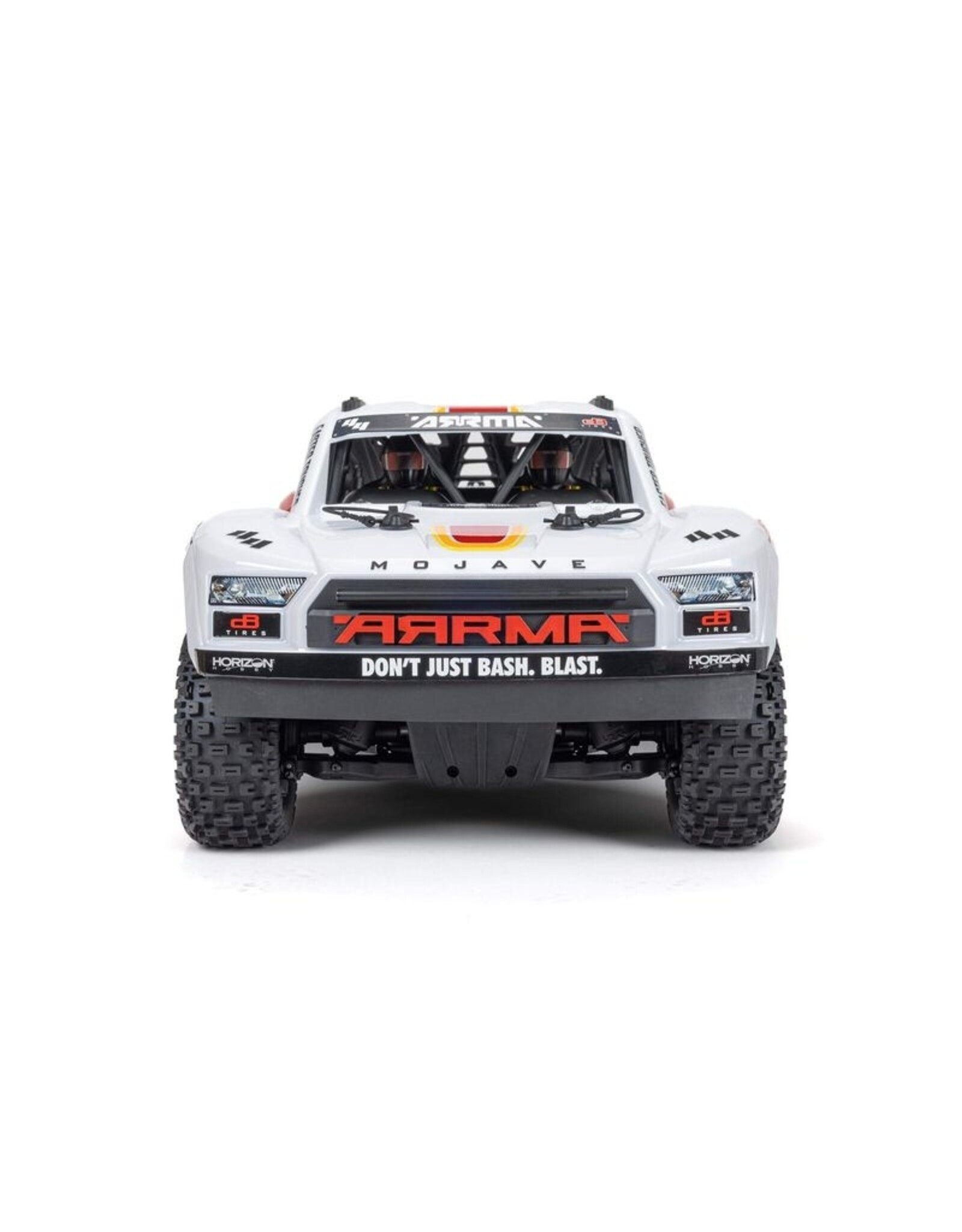 Arrma ARA4404T1 MOJAVE 4X4 4S BLX 1/8th Scale Desert Trk White/Red