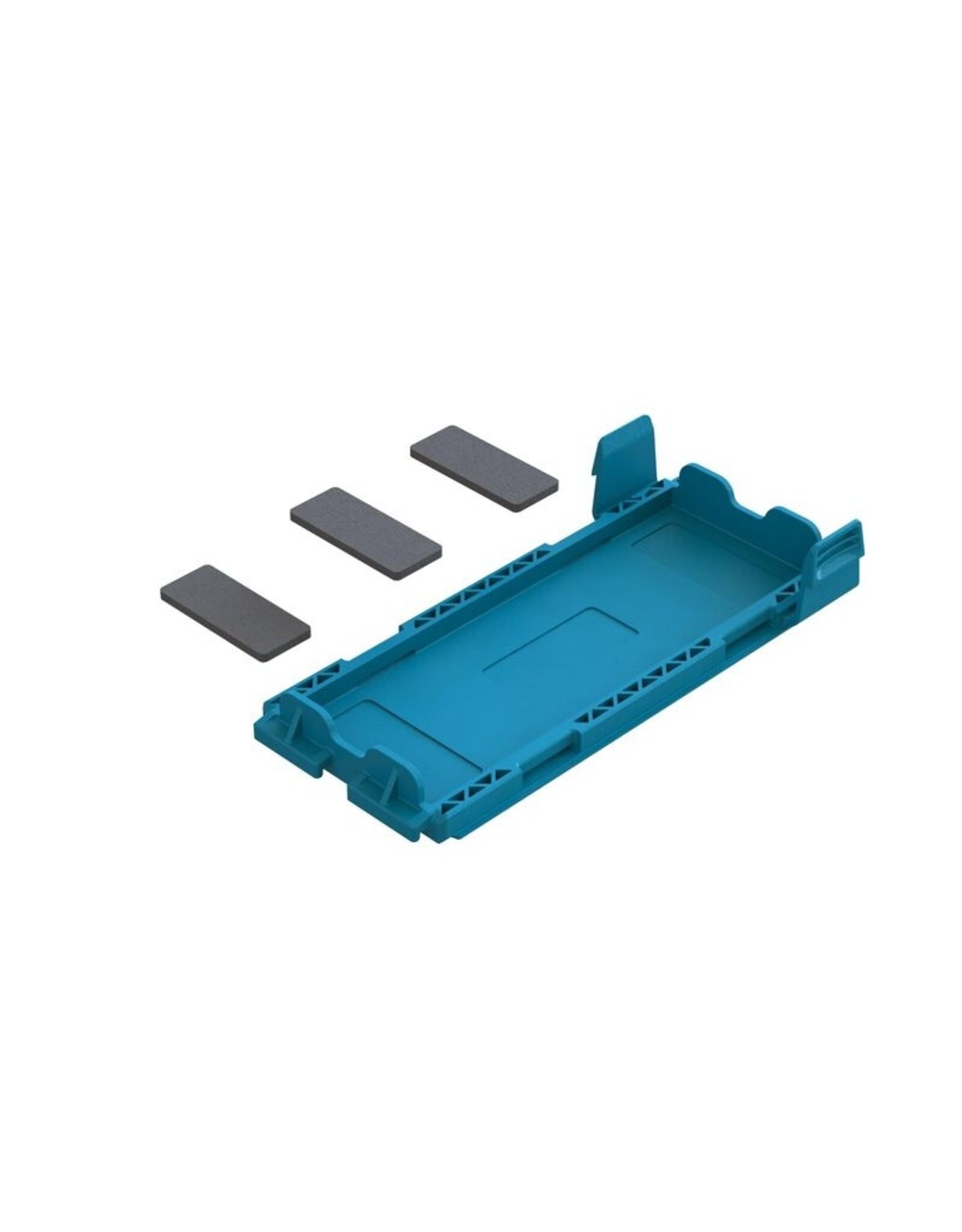 Arrma ARA320789 Battery Door Set - Blue