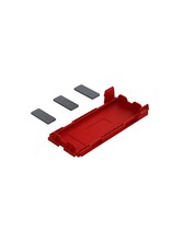 Arrma ARA320779 Battery Door Set - Red