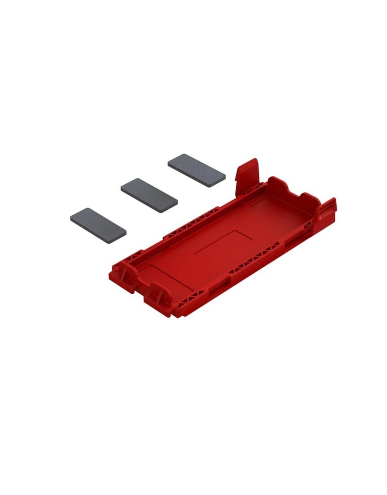 Arrma ARA320779 Battery Door Set - Red