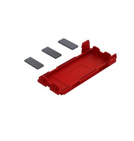 Arrma ARA320779 Battery Door Set - Red