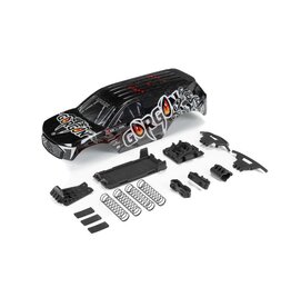 Arrma ARA402353 GORGON Painted Decaled Body Set (T4 Gun metal)