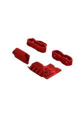 Arrma ARA320777 	Lower Skid And Bumper Mount Set - Red