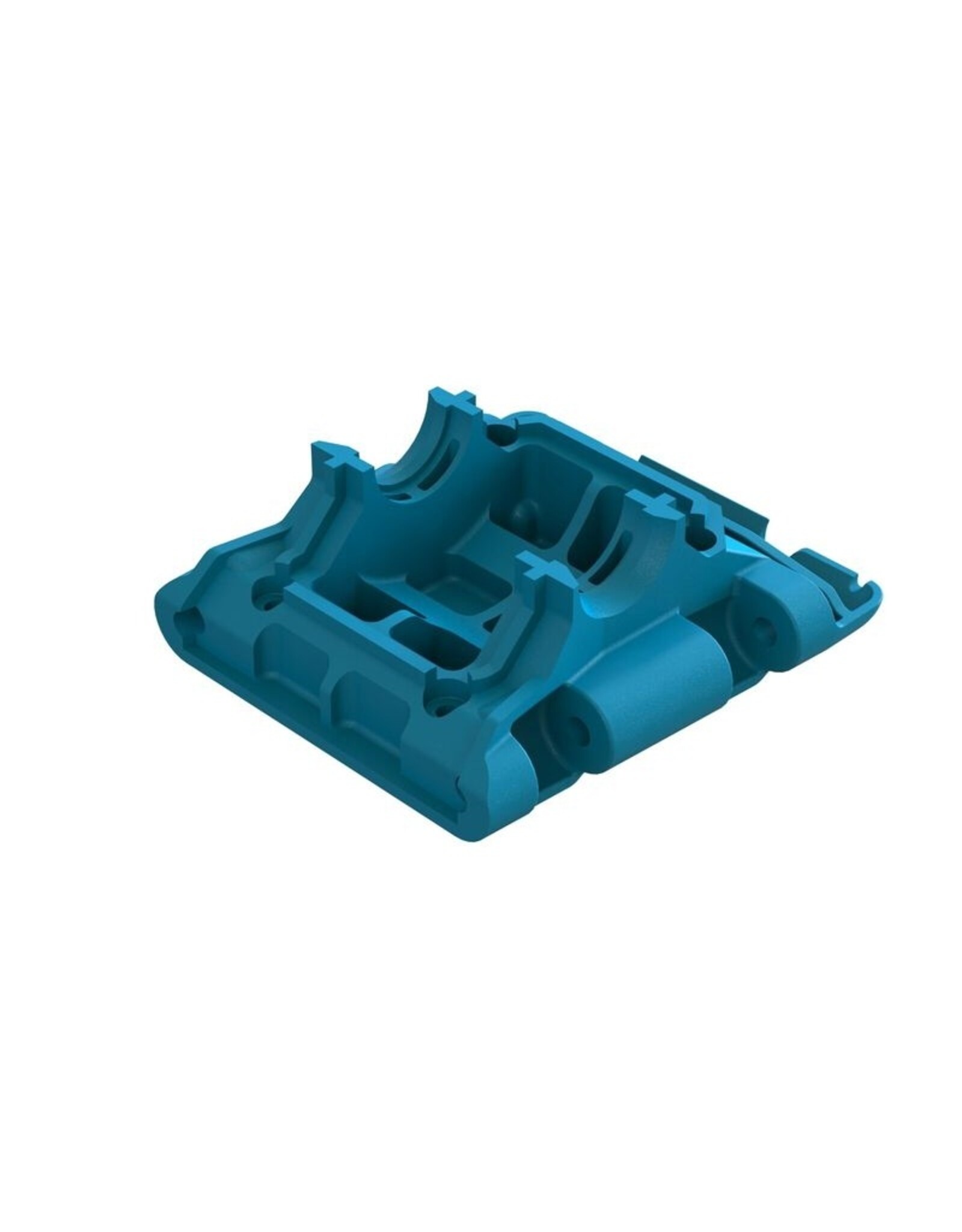 Arrma ARA320788 Rear Lower Skid/Gearbox Mount (1pc) - Blue