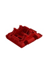 Arrma ARA320778	Rear Lower Skid/Gearbox Mount, Red