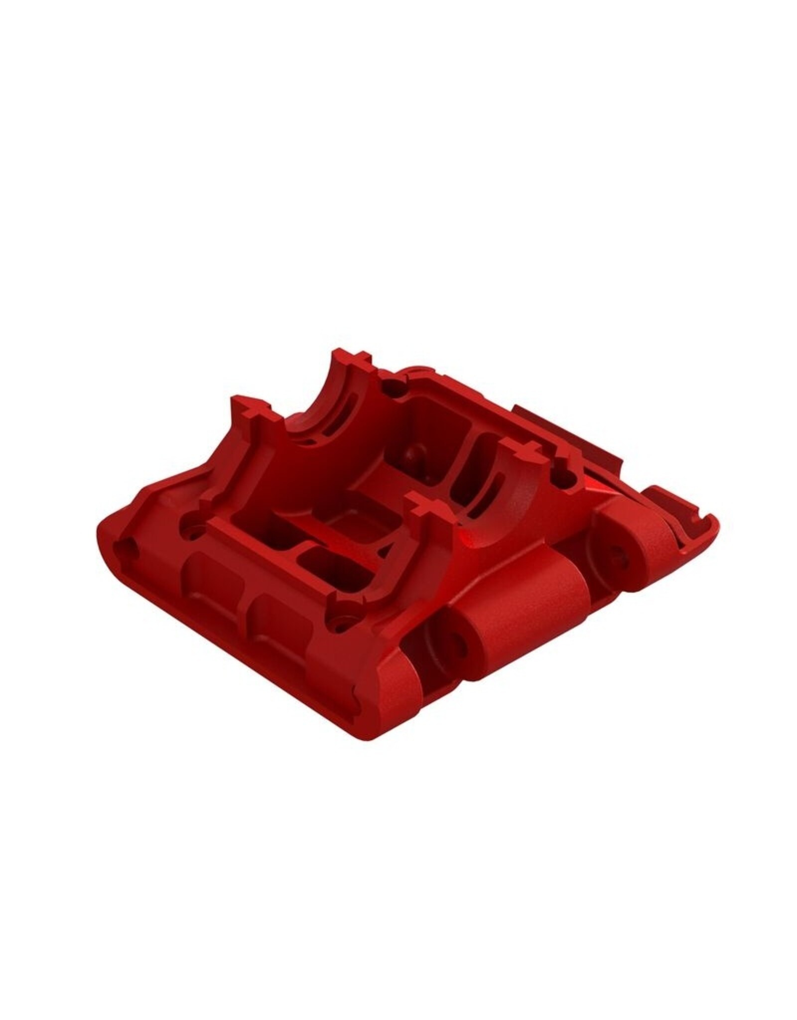 Arrma ARA320778	Rear Lower Skid/Gearbox Mount, Red