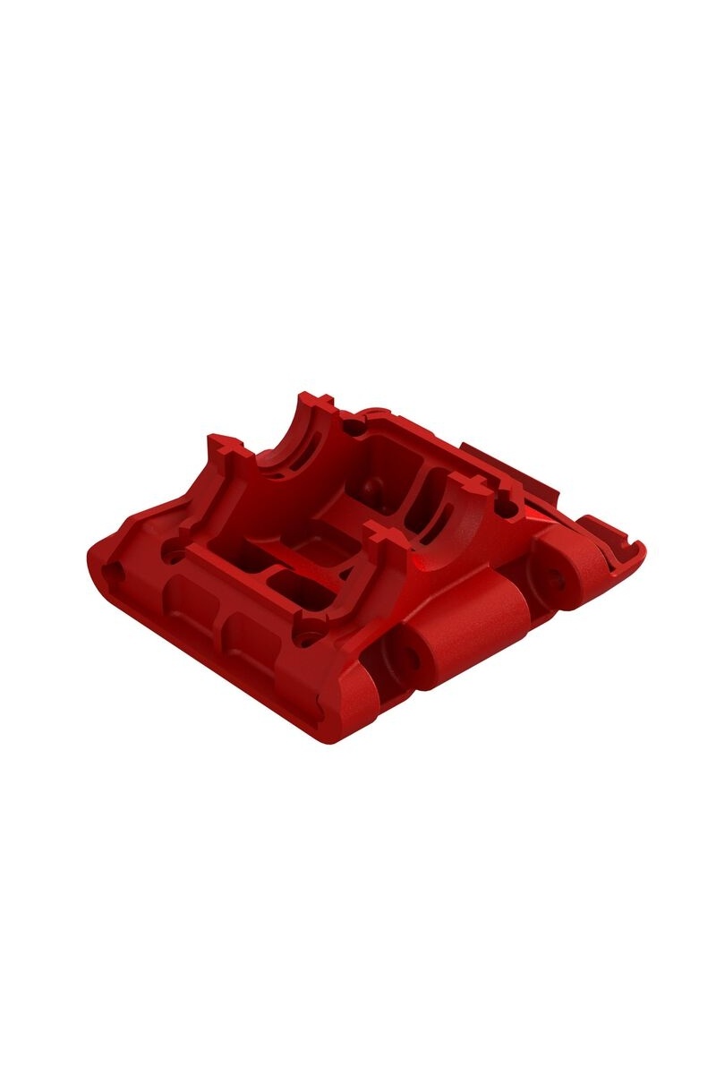ARRMA Rear Lower Skid/Gearbox Mount – Lila, Ersatzteil Für RC-Fahrzeuge, Robuste Composite-Konstruktion