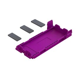 Arrma ARA320771 Battery Door Set - Purple
