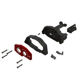 Arrma ARA311169 Aluminum Center Diff Motor Mount Set