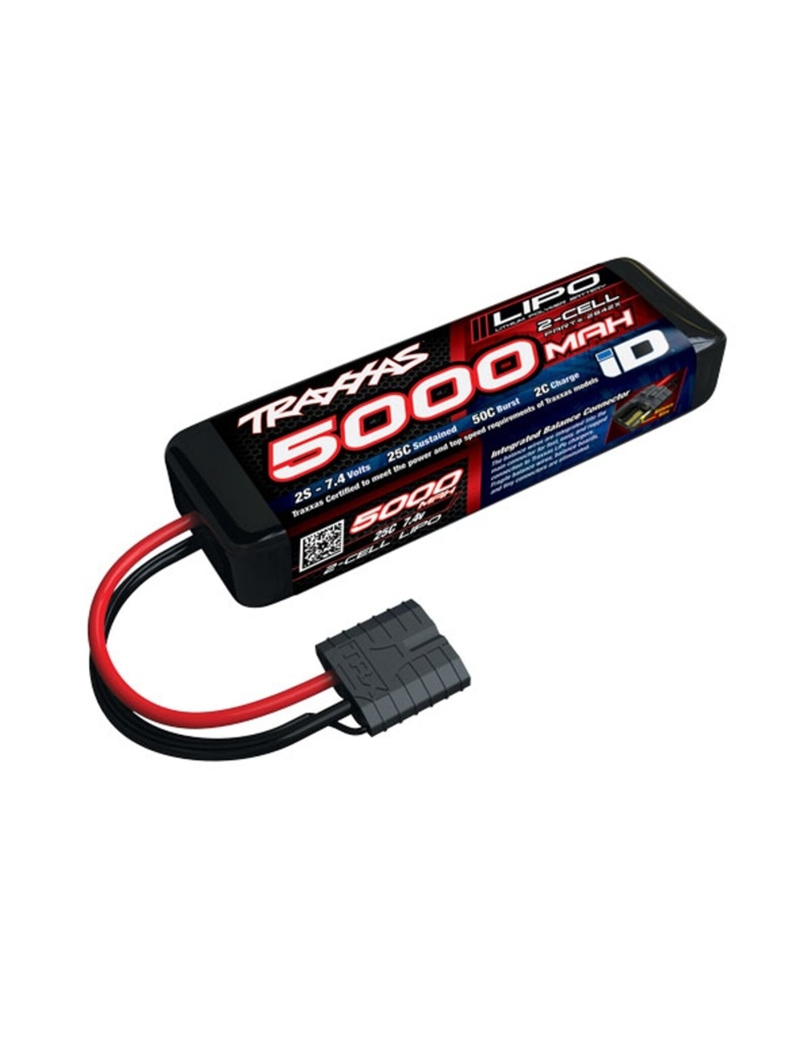 Traxxas TRA2842X  5000mAh short 7.4v 2-Cell 25C LiPo Battery