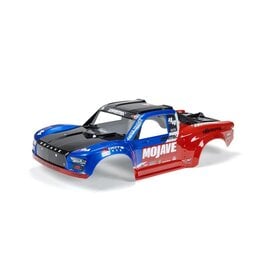 Arrma ARA406166 MOJAVE 4S Painted Decalled Trimmed Body Blue/Red