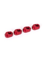Traxxas TRA7743-RED  SUSP PIN RETAINER ALUM RED (4)