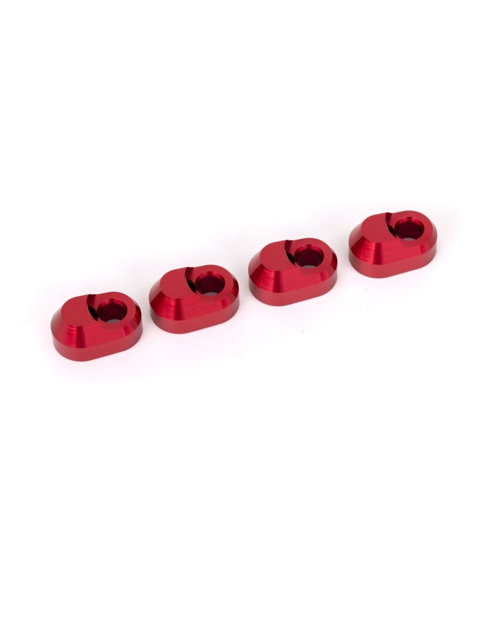 Traxxas TRA7743-RED  SUSP PIN RETAINER ALUM RED (4)